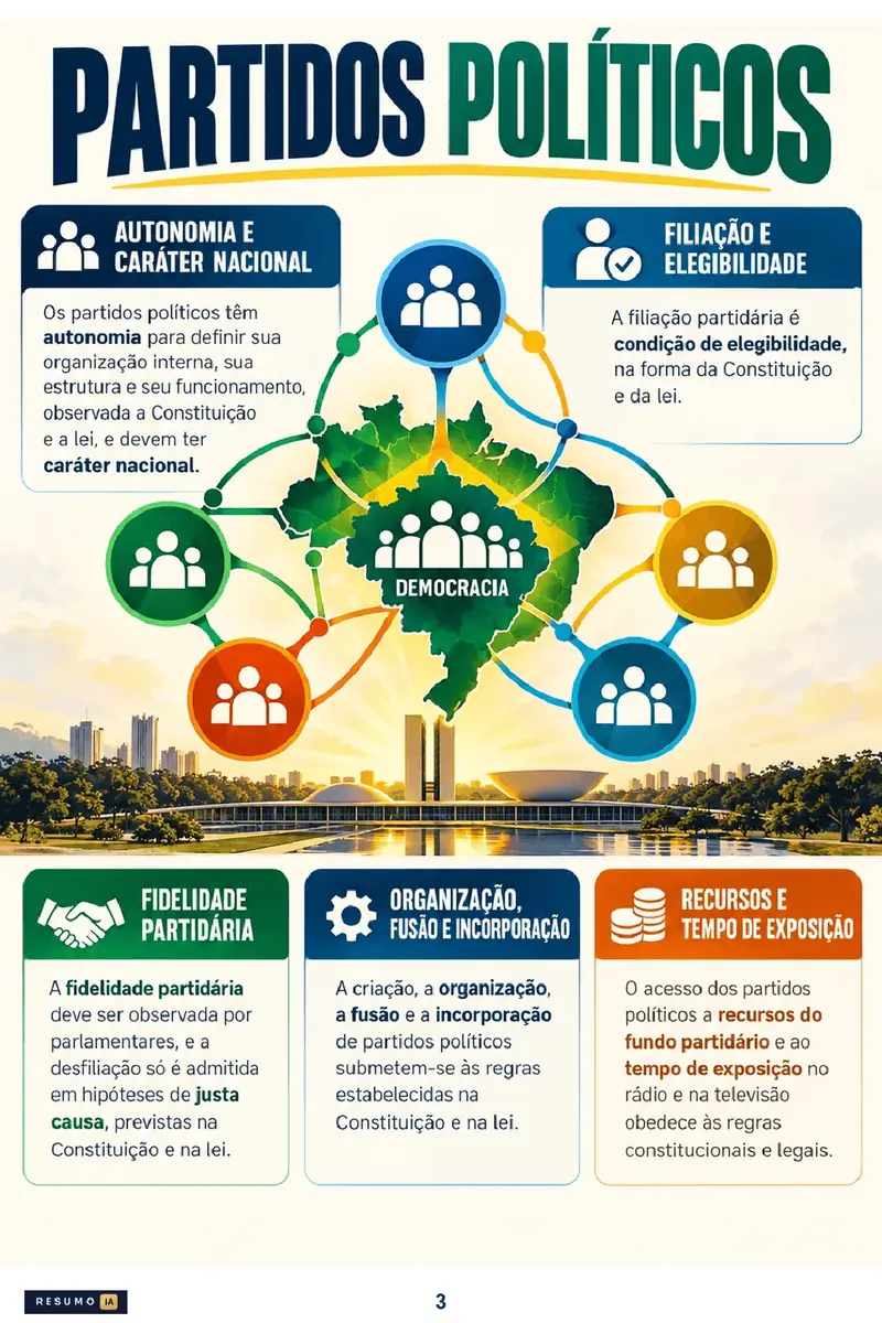 Eleitoral: partidos políticos