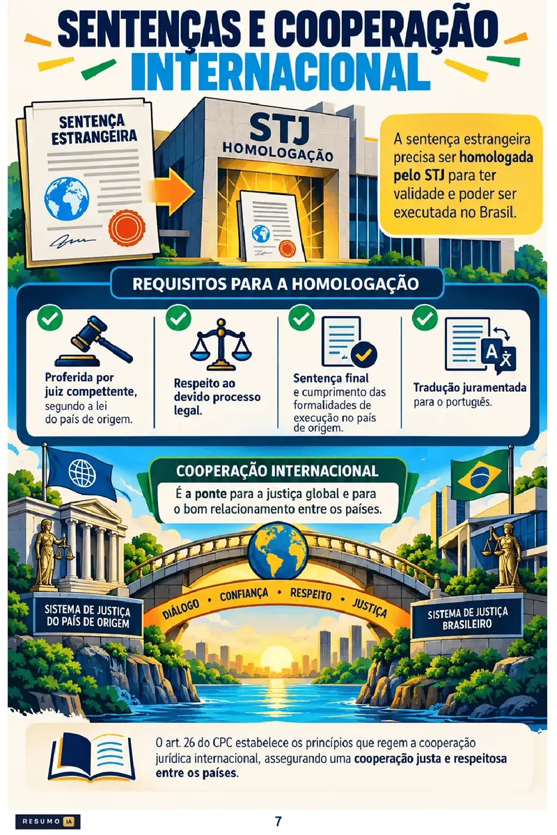 Internacional: sentença estrangeira